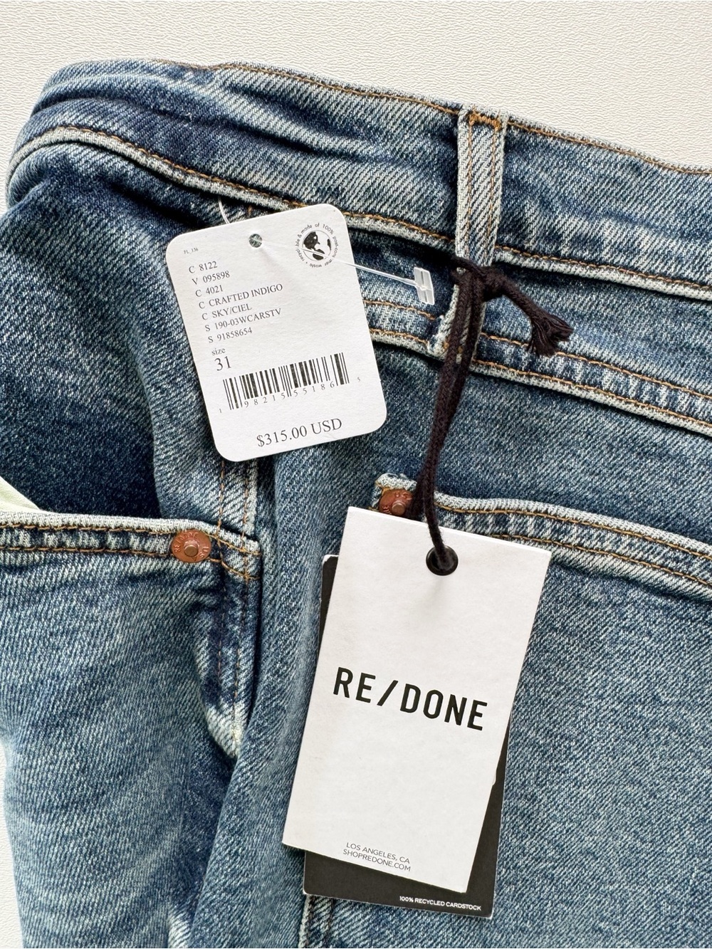 RE/DONE Painter Stovepipe in Crafted Indigo | 31
NWT - Picture 7 of 13